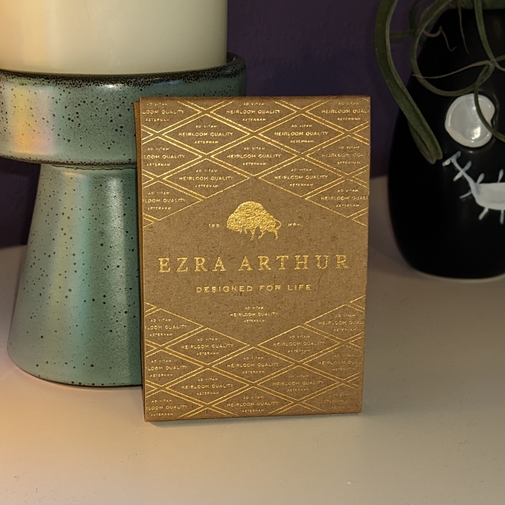 Ezra Arthur No. 2 leather wallet